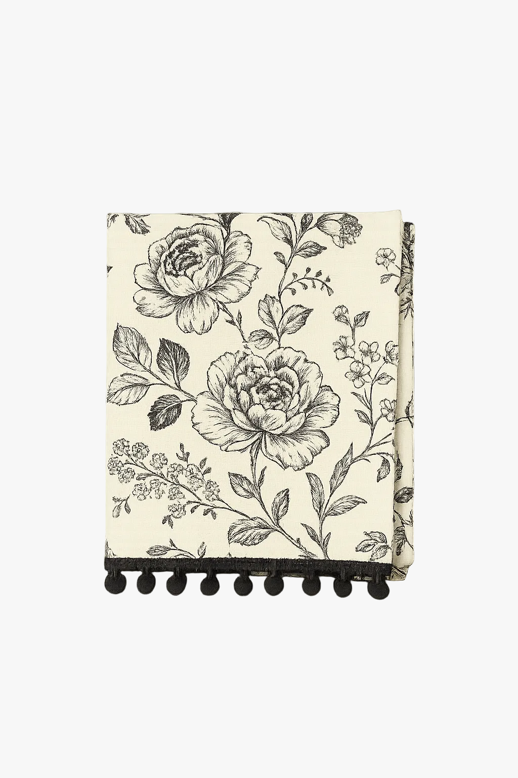 Nappe de table imprimé pivoines style ins imperméable