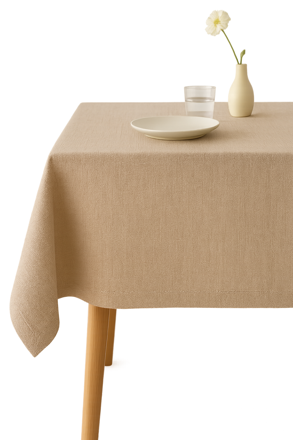 Nappe imperméable style champêtre anti taches tissu infroissable