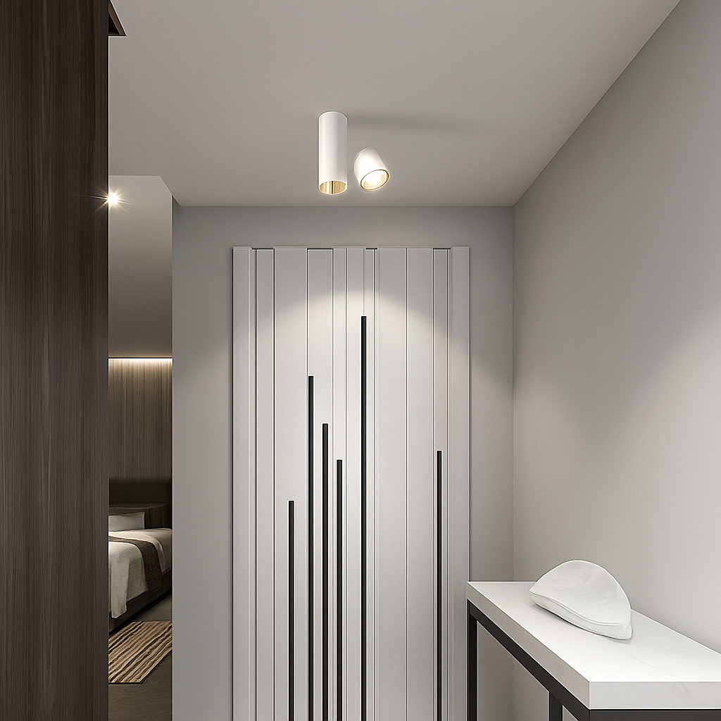 Nordique LED plafonnier luminaire intérieur chambre salon escaliers couloir projecteurs décoration de la maison plafonniers - vue 6 sur 12