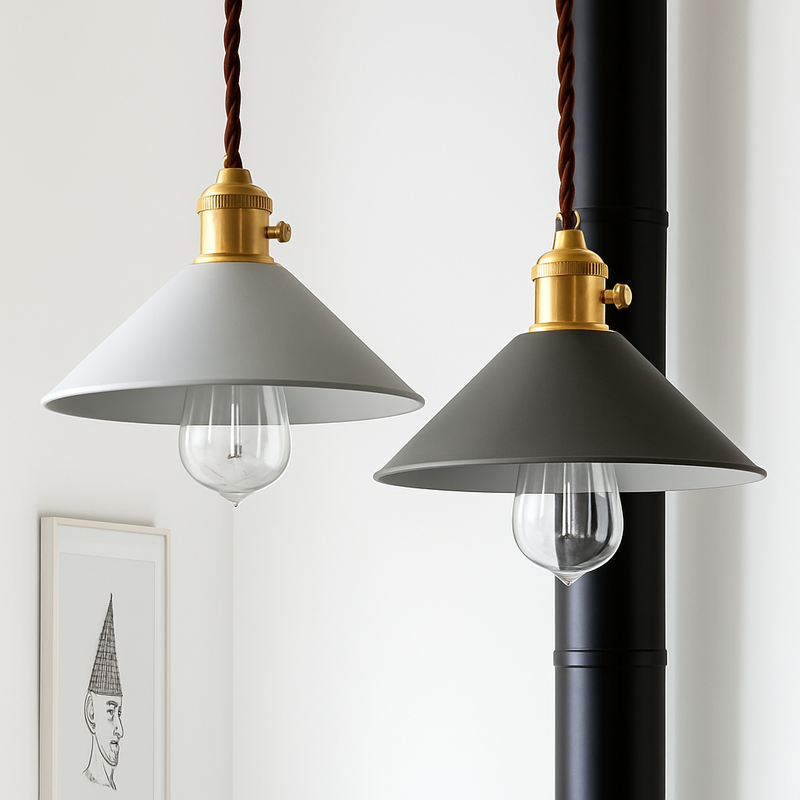 Nordique Macaron Coloré LED suspension Simple en fer forgé luminaria intérieur salon chambre suspension lampe décor à la maison lustre