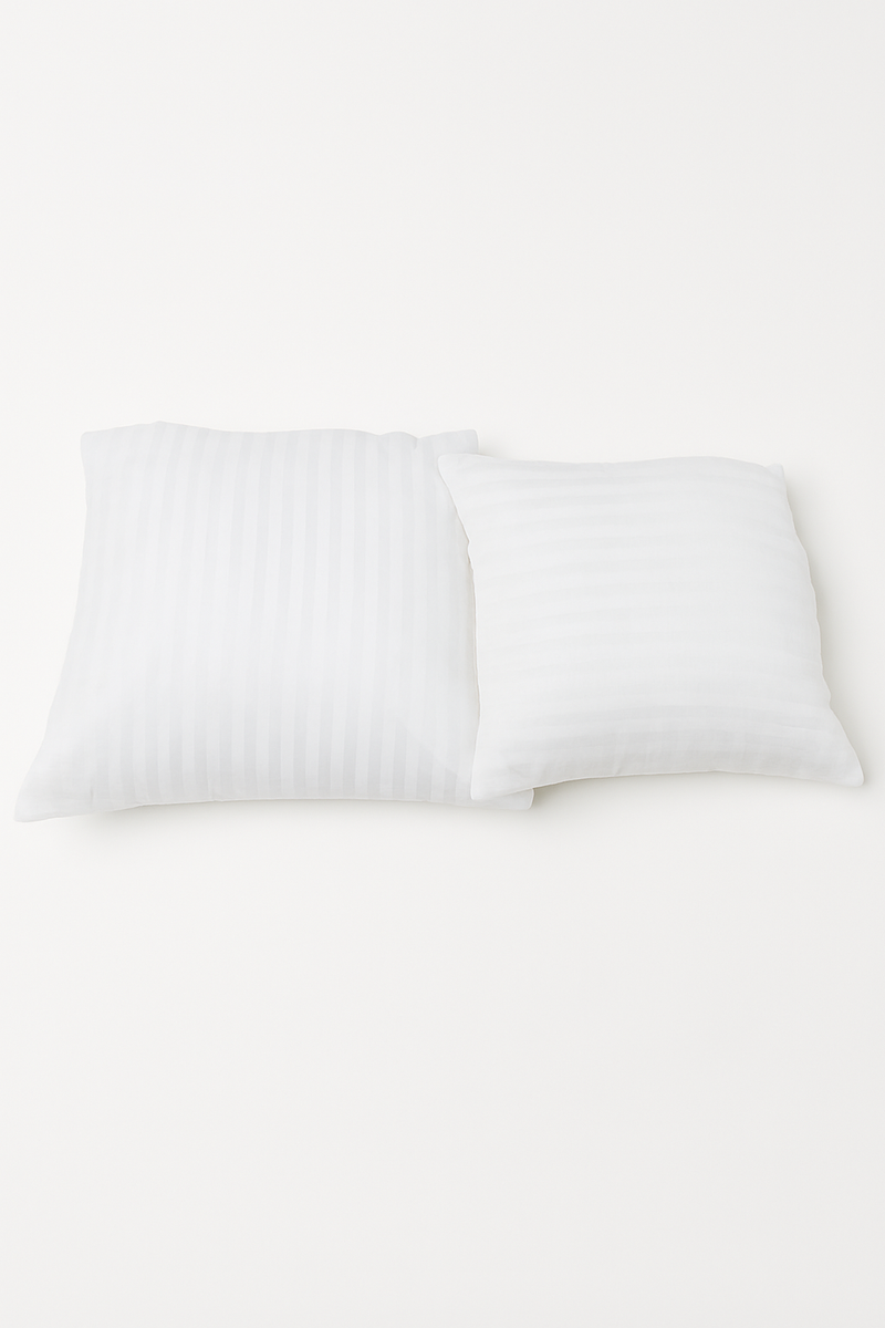 noyaux de coussins en coton modernes et rayés