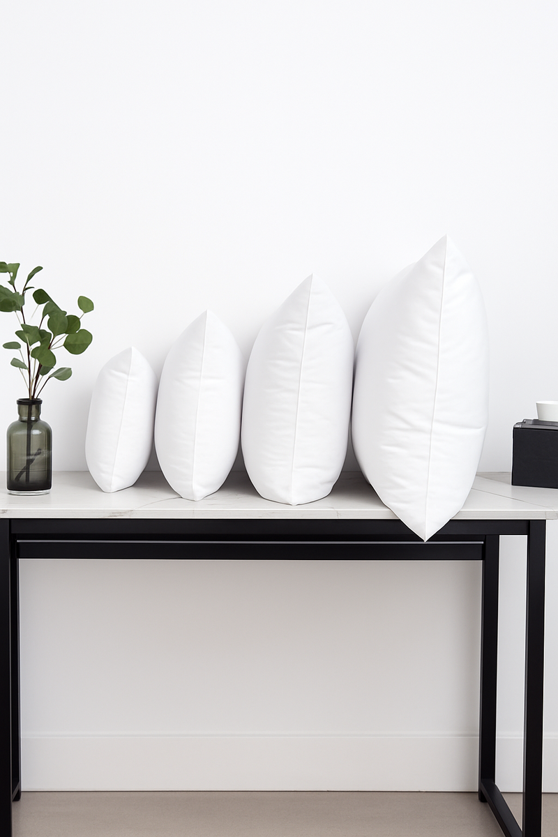 oreiller de qualité hôtelière en plumes synthétiques douces 30x50 50x50 65x65 48x74