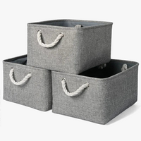 panier de rangement pliable pour vêtements et jouets