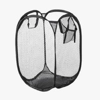 panier à linge pliable sac de rangement en filet polyvalent