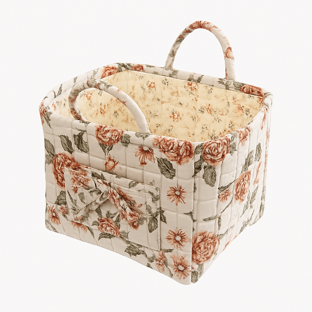paniers de rangement en tissu grande capacité avec poignées pratiques