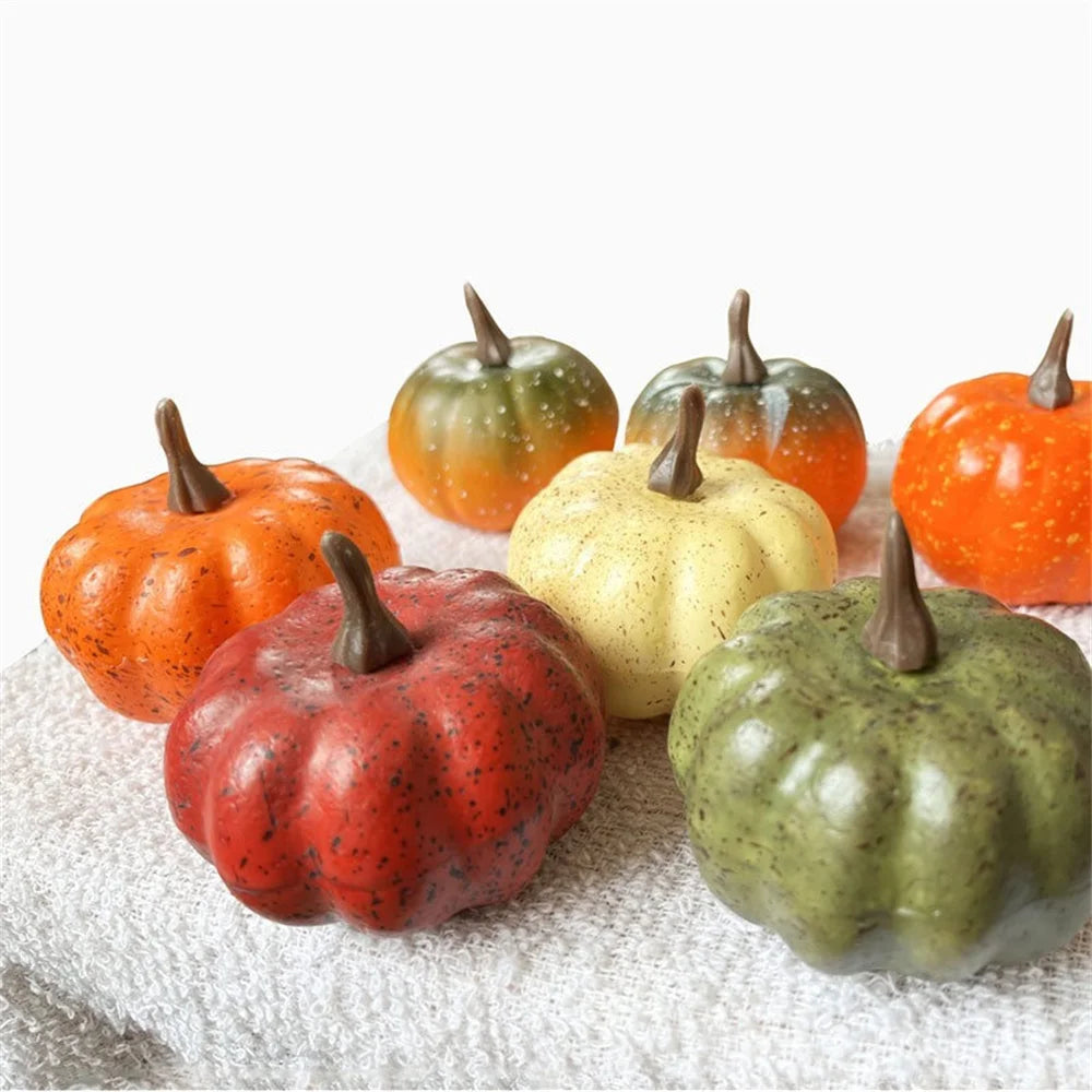 petite citrouille décorative pour halloween et fêtes artisanat