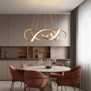 Plafond moderne à LEDs Lampe Lustre Pour Salon Hall Restaurant Chambre Suspension Lumière Décor Intérieur Luminaire Lustre