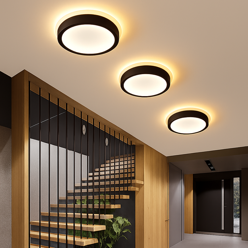 Plafond moderne à LEDs lampe pour salon escalier allée vestiaire couloir chambre plafonnier intérieur décor à la maison luminaire
