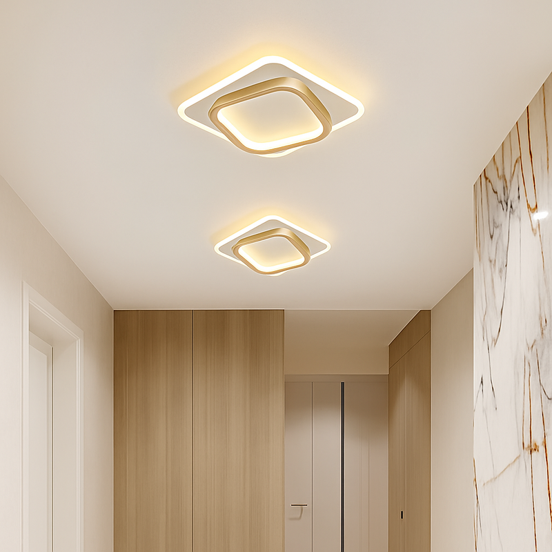 Plafond moderne à LEDs lampe pour salon escalier allée vestiaire couloir chambre plafonnier intérieur décor à la maison luminaire