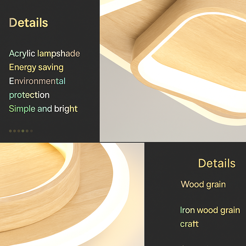 Plafond moderne à LEDs lampe pour salon escalier allée vestiaire couloir chambre plafonnier intérieur décor à la maison luminaire