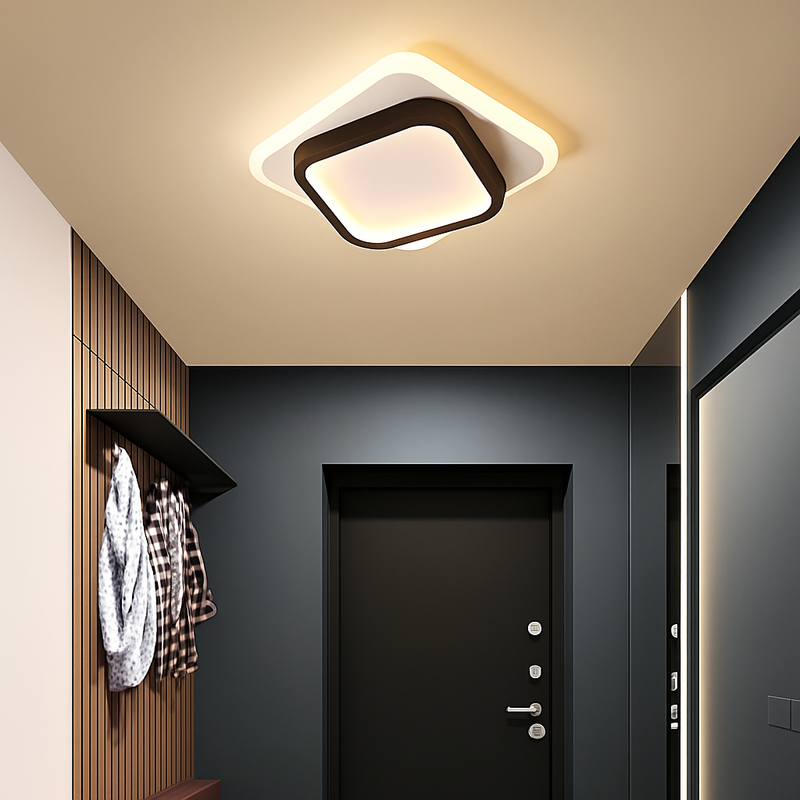 Plafond moderne à LEDs lampe pour salon escalier allée vestiaire couloir chambre plafonnier intérieur décor à la maison luminaire