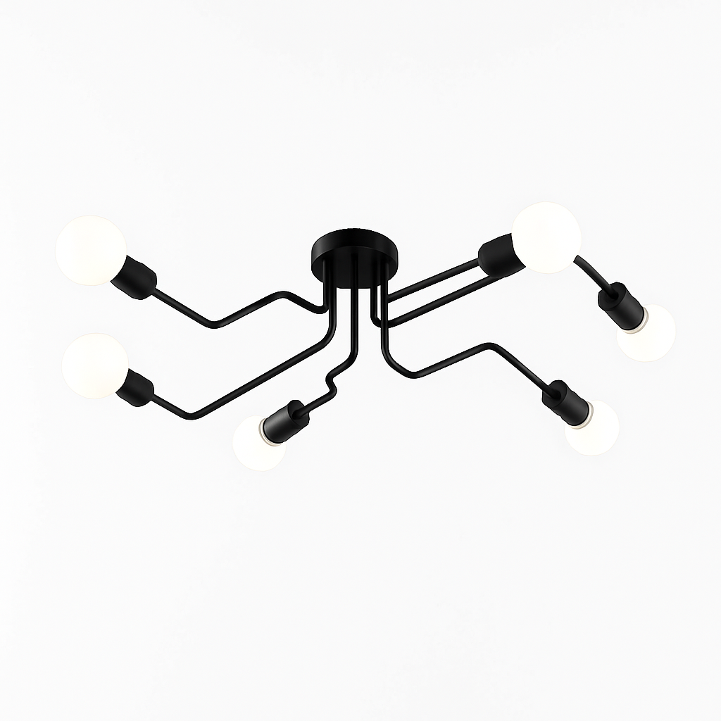 Plafonnier design à LED avec plusieurs bras - vue 6 sur 7