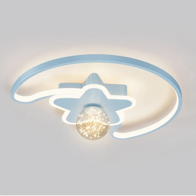 Plafonnier design nordique fille