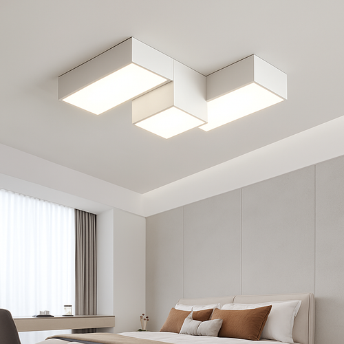 Plafonnier Led carré minimaliste moderne