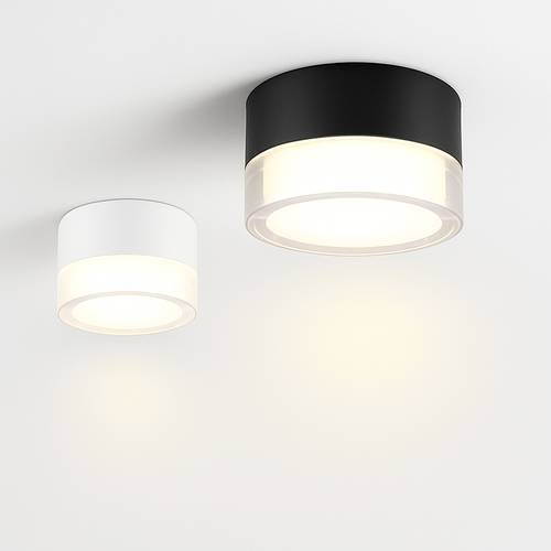 plafonnier led dimmable nordique montage surface design moderne