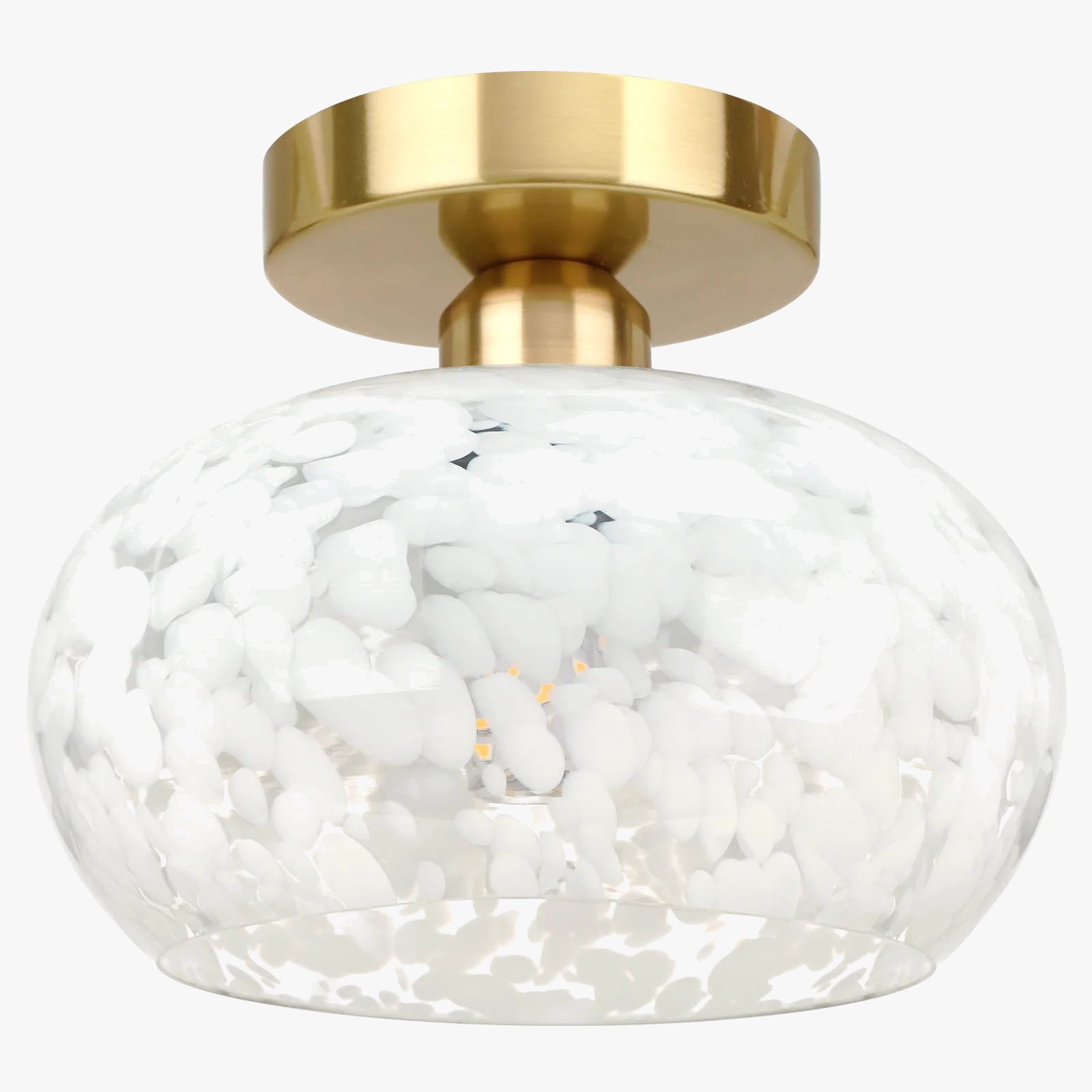 Plafonnier led en verre intérieur chambre/salon
