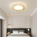 Plafonnier led moderne avec télécommande design simple