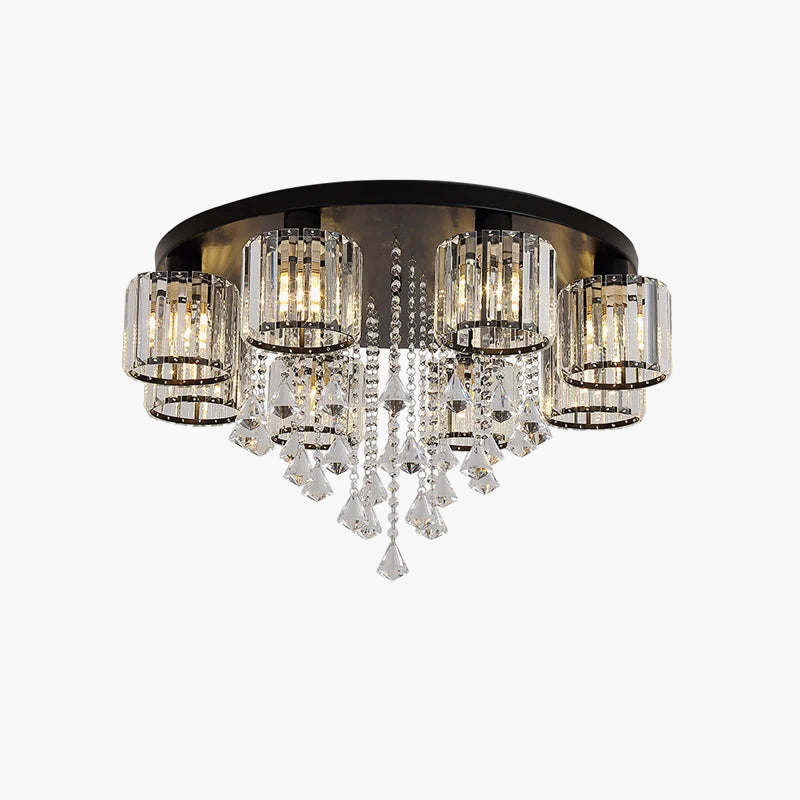 Plafonnier led moderne à intensité variable pour intérieur