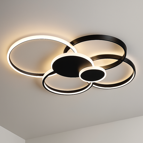 plafonnier led moderne luminaire décoratif d'intérieur idéal pour tous espaces
