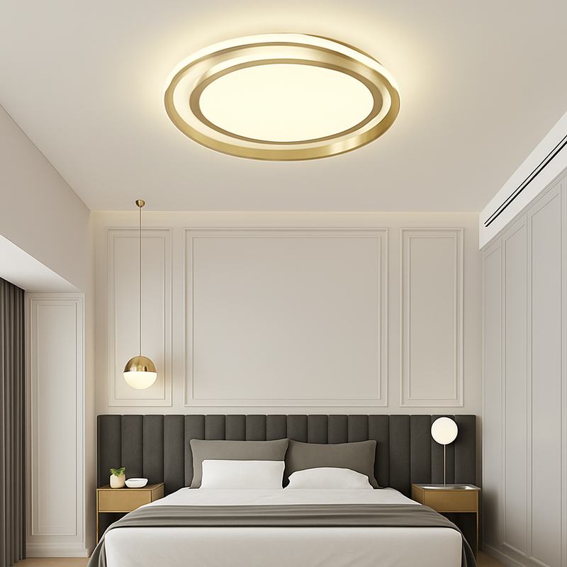plafonnier led moderne pour décoration d'intérieur élégante