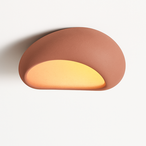 plafonnier led moderne wabi sabi lustre décoration maison