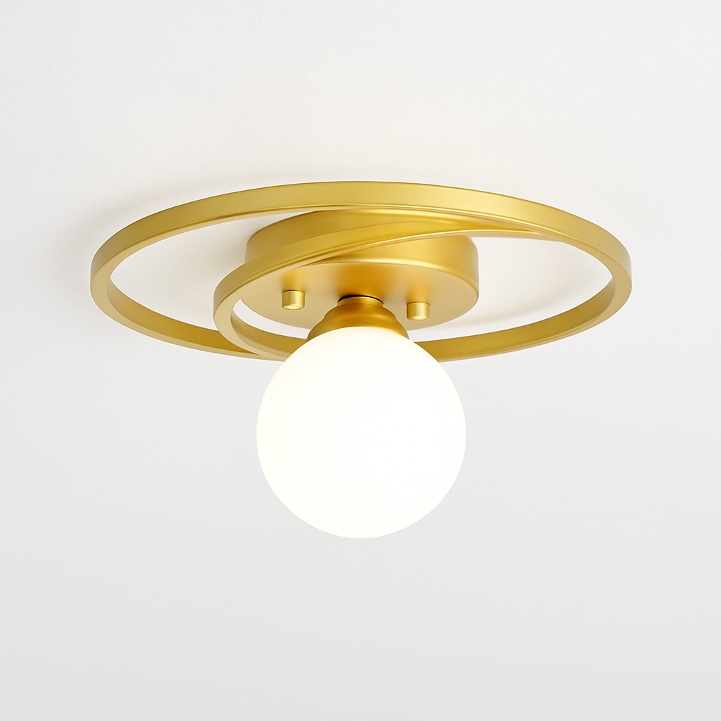 plafonnier led nordique pour intérieur éclairage lustre - vue 7 sur 10