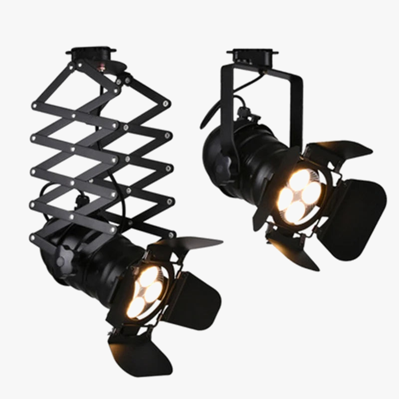 Plafonnier led rétro industriel pour décoration intérieure et espaces publics