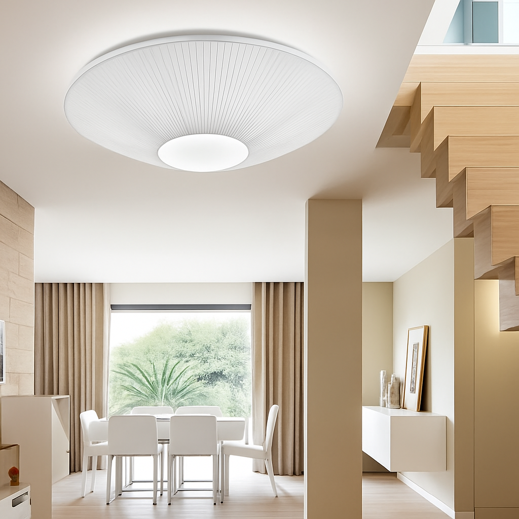 plafonnier moderne en tissu design créatif pour intérieur élégant - vue 5 sur 10