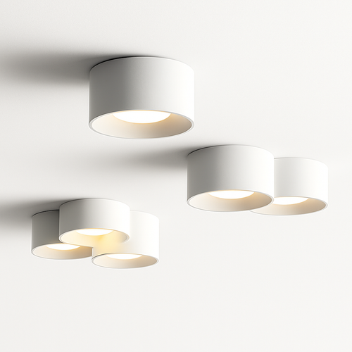 plafonnier moderne led cylindre spot minimalisme intérieur décor maison éclairage