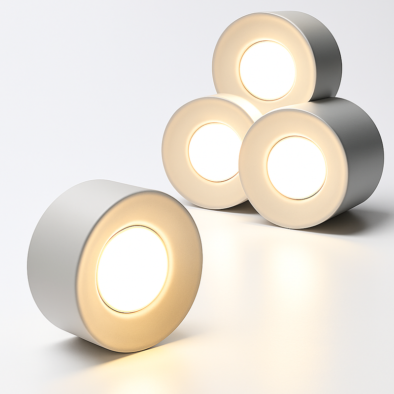 plafonnier moderne led cylindre spot minimalisme intérieur décor maison éclairage