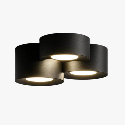 plafonnier moderne led cylindre spot minimalisme intérieur décor maison éclairage