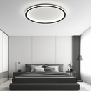 Plafonnier moderne LED en forme d'anneau métallique Marisol
