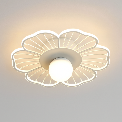 Plafonnier moderne LED en forme de fleur Majesty