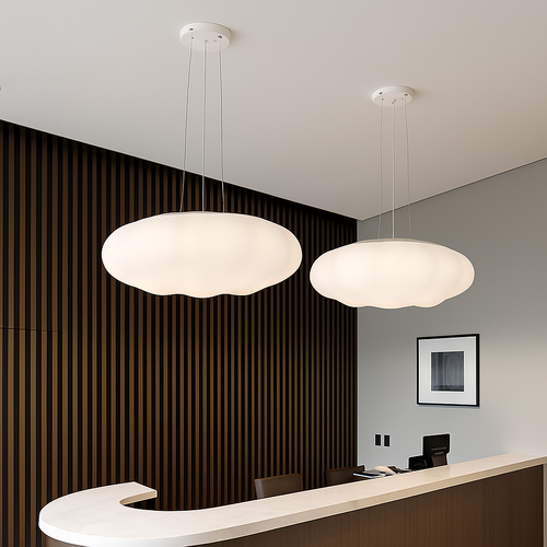 plafonnier nuage créatif moderne pour chambre d'enfant