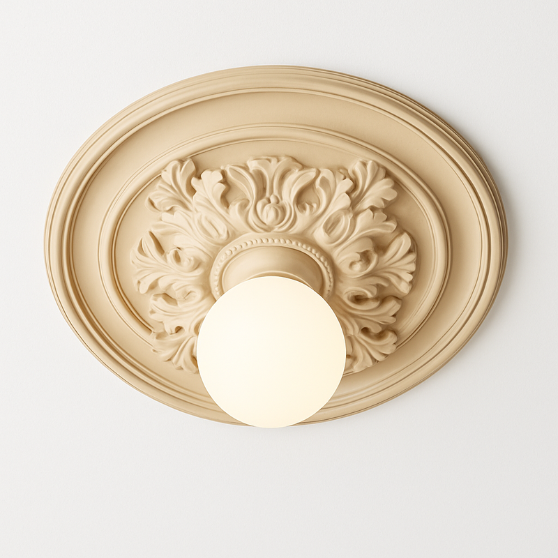 plafonniers led modernes style nordique rétro français sculptés