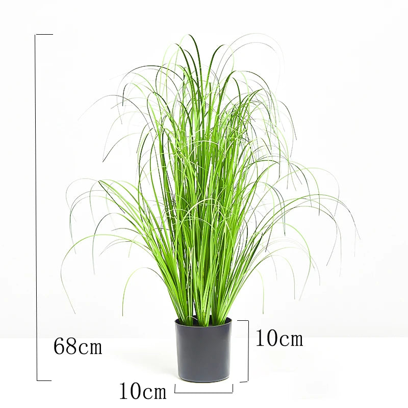 plante artificielle tropicale en pot pour décoration intérieure et festive
