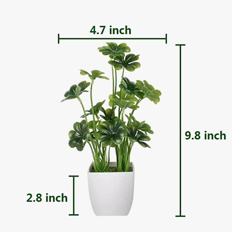 plante bonsaï artificielle en pot pour décoration intérieure
