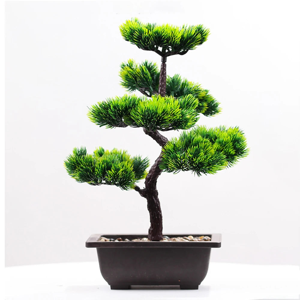 plantes artificielles réalistes pour décoration intérieure et cadeaux