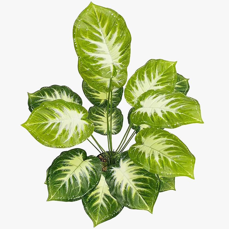 plantes artificielles vertes pour décoration de jardin et bureau