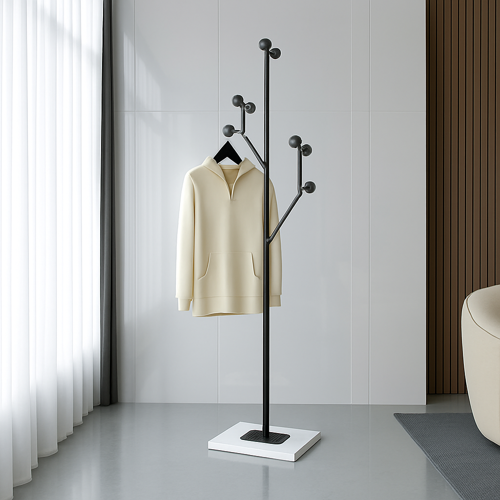 porte-manteau sur pied luxe style nordique créatif pour la maison - vue 4 sur 7