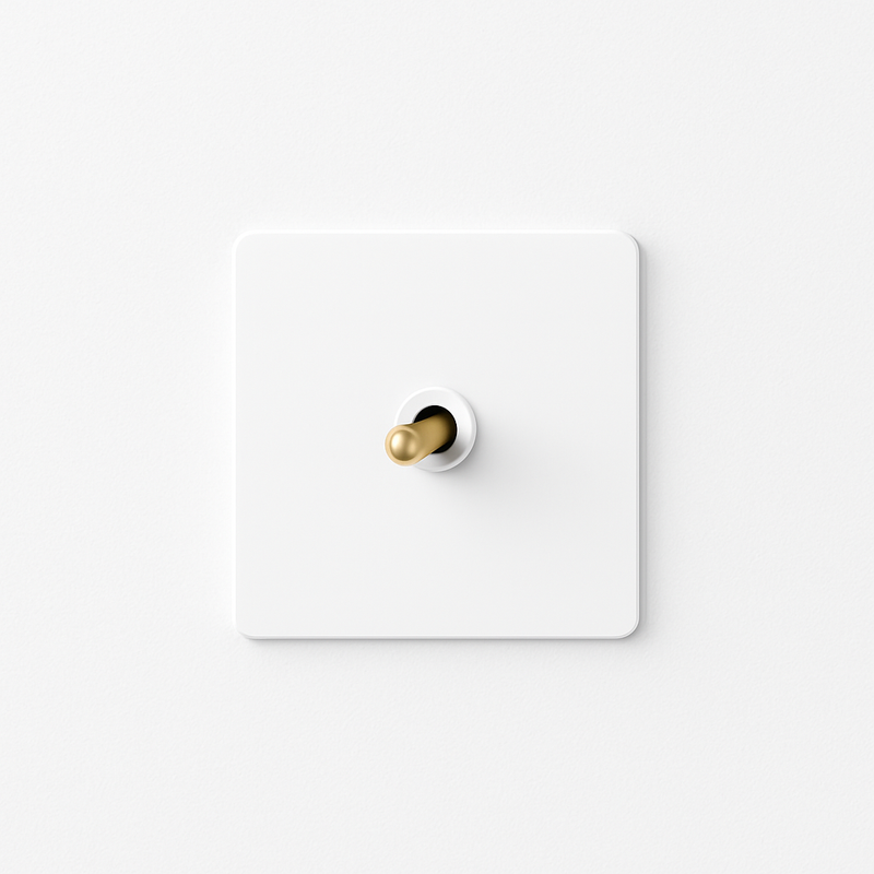 Prise électrique et double USB (Europe) en acier blanc mat et bords arrondis