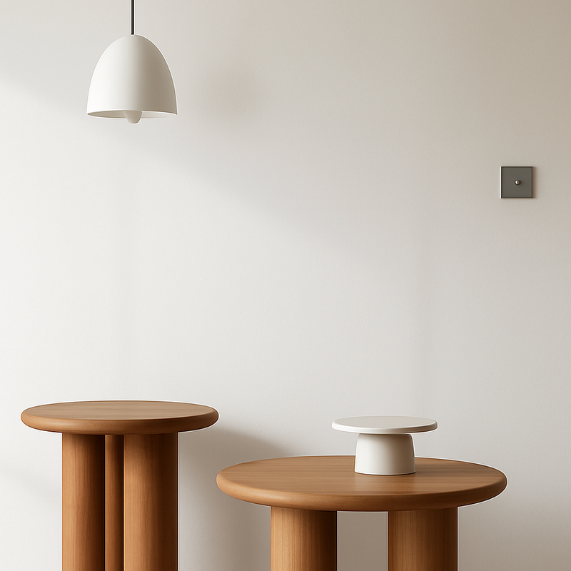 Prise électrique (Europe) en acier gris brossé