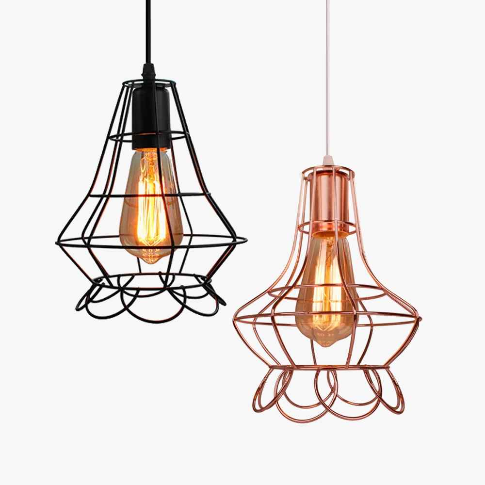 Rétro Vintage industriel Loft lampes suspendues E27 LED lampe suspendue décor à la maison salon chambre cuisine Luminaire Suspendu
