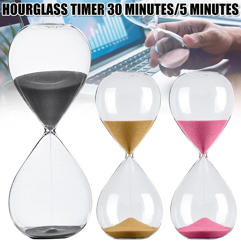 sablier créatif de 5 minutes pour améliorer la productivité