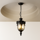 SANDIY Rétro Lustre Vintage Extérieur Plafond Suspension Europe Suspension pour Jardin Porche Balcon Cour Éclairage Public