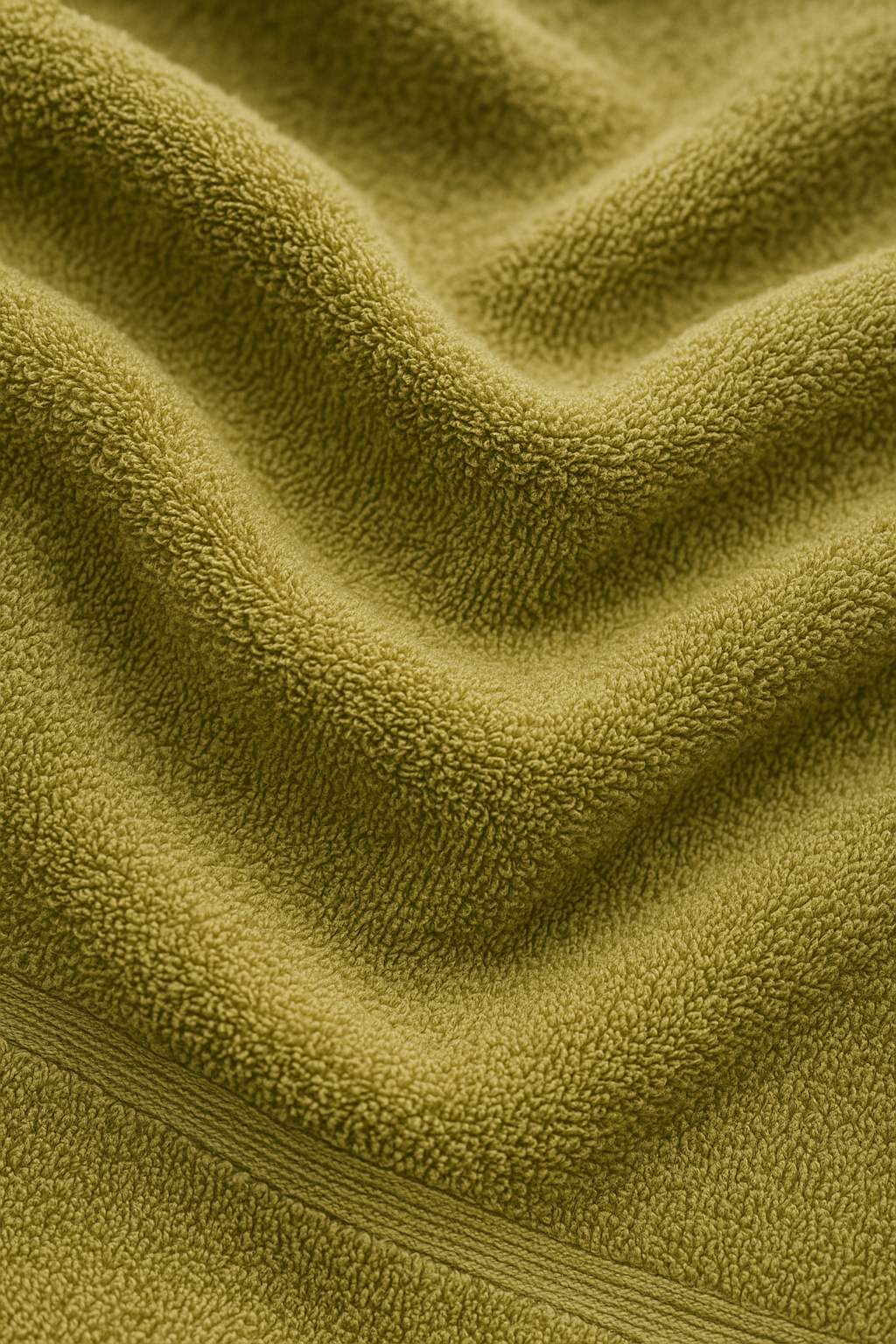 Serviette de bain bambou ultra absorbante unie brodée - vue 3 sur 2