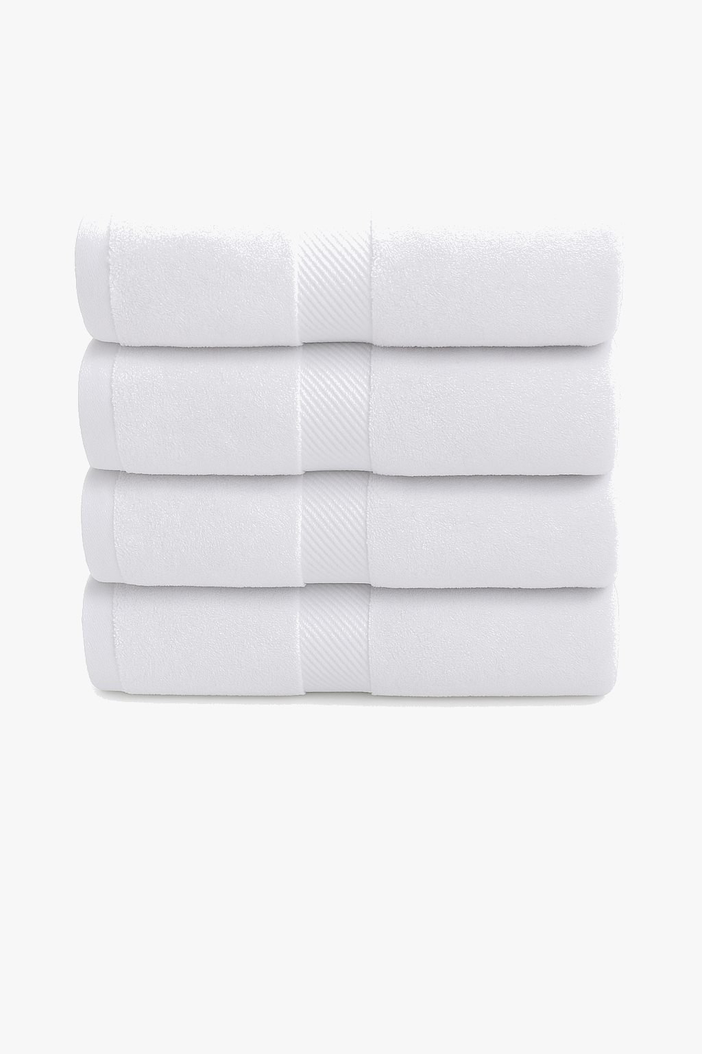 Serviette de bain coton doux absorbant style uni