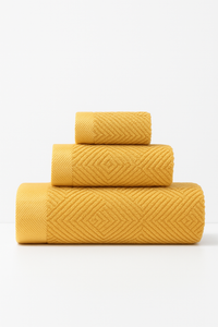 Serviette de bain coton épais absorbant lot trois