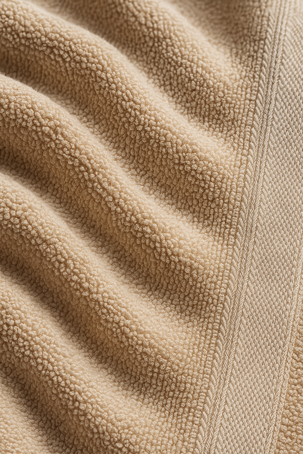serviette de bain coton lot deux douce absorbante - vue 3 sur 2