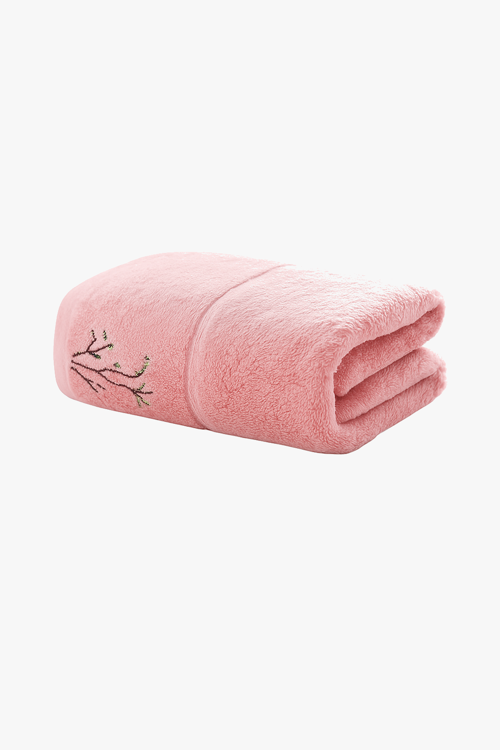 Serviette de bain ensemble fibre bambou uni absorbant